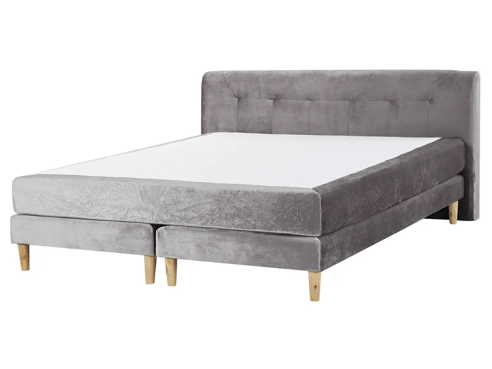 Beliani Beliani Marquise boxspring velours 160x200